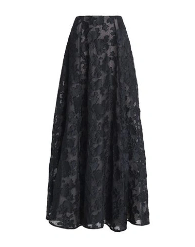 Shop Emilia Wickstead Maxi Skirts In Black