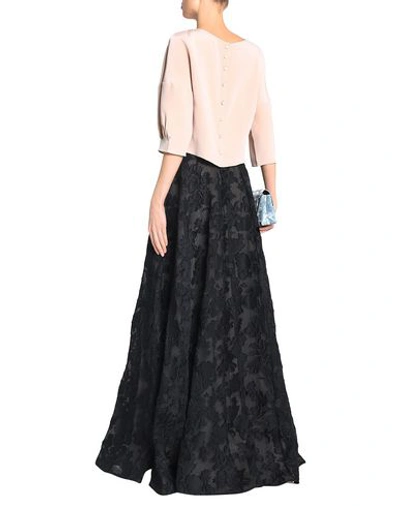 Shop Emilia Wickstead Maxi Skirts In Black