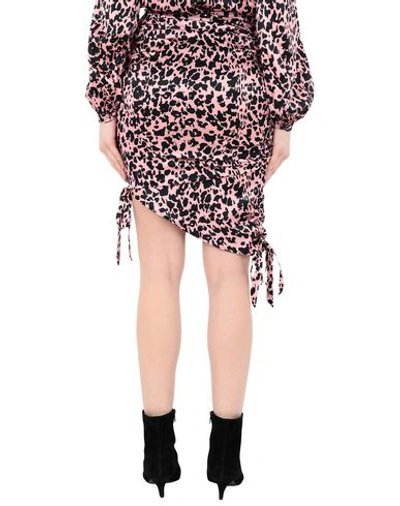 Shop Laneus Woman Midi Skirt Pink Size 6 Silk, Elastane