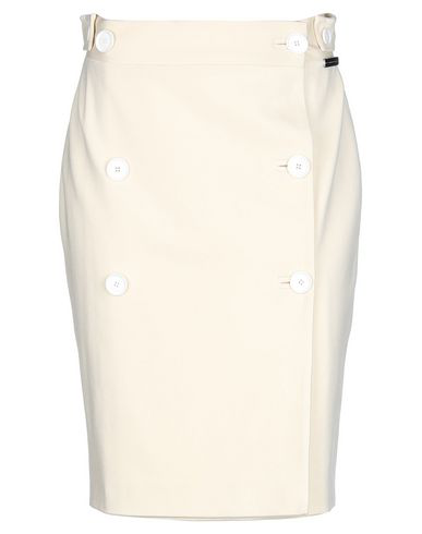 Alessandro Dell'acqua Knee Length Skirt In Ivory | ModeSens
