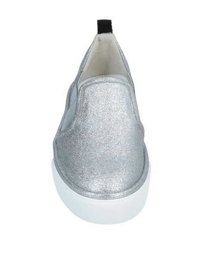 Hogan Rebel Sneakers In Silver