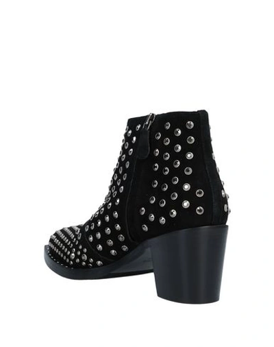 Shop Alberto Gozzi Ankle Boot In Black