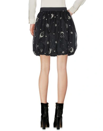 Shop Pinko Woman Mini Skirt Black Size 6 Polyamide, Viscose, Polyester, Metal