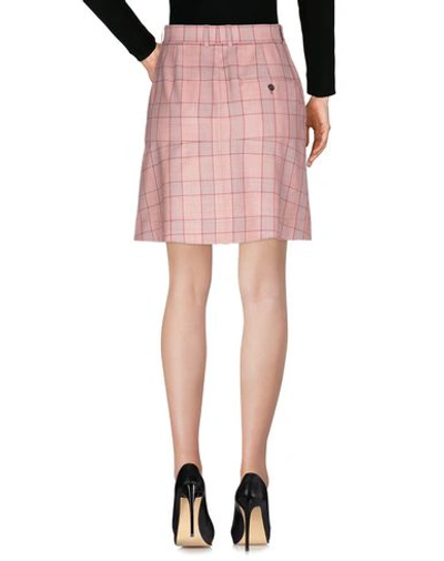 Shop Calvin Klein 205w39nyc Woman Midi Skirt Red Size 8 Wool