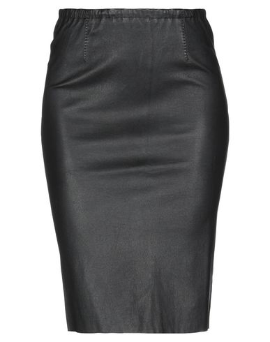 Lamberto Losani Knee Length Skirt In Black | ModeSens