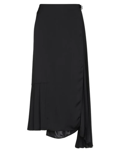 Shop Prada Woman Long Skirt Black Size 8 Polyester