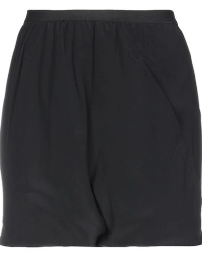 Shop Rick Owens Mini Skirt In Black