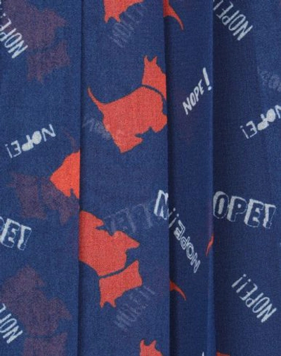Pinko Midi Skirts In Blue