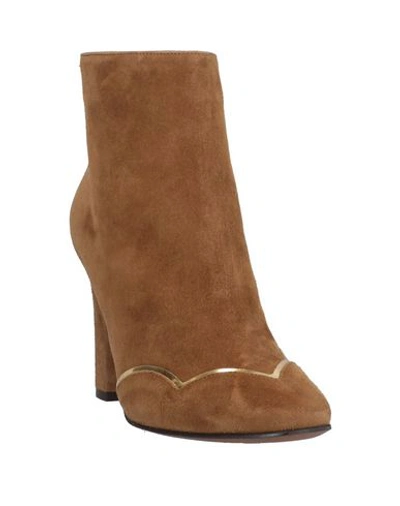 Shop L'autre Chose Ankle Boot In Camel
