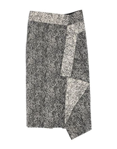 Shop Roland Mouret 3/4 Length Skirts In Steel Grey