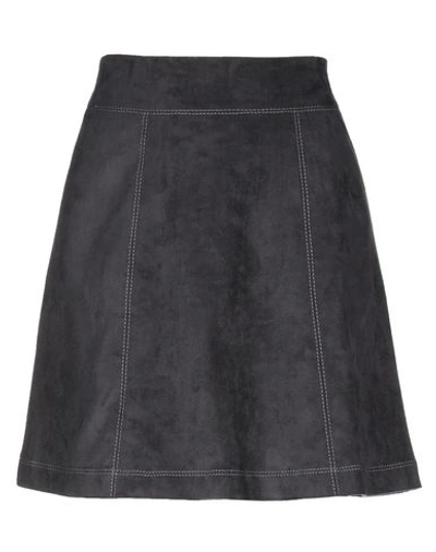 Shop Vilshenko Knee Length Skirt In Black