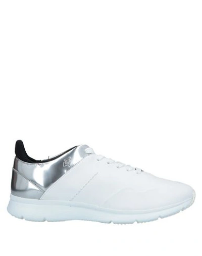 Shop Hogan Woman Sneakers White Size 7 Soft Leather