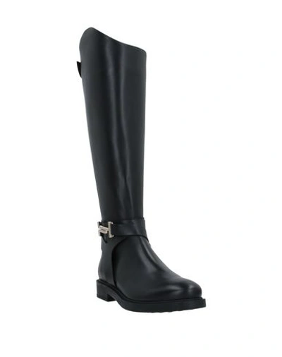 Tod's Knee Boots In Black