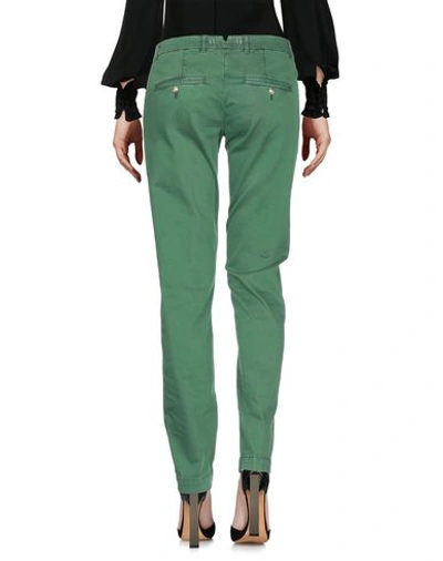 Shop Monocrom Casual Pants In Green