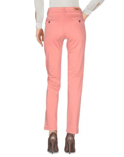 Shop Reiko Casual Pants In Salmon Pink