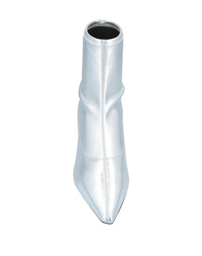 Giuseppe Zanotti Ankle Boots In Silver