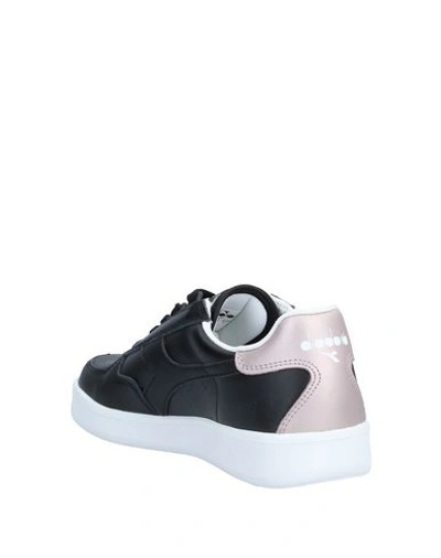 Shop Diadora Woman Sneakers Black Size 7 Soft Leather