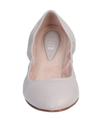 Shop Bloch Ballet Flats In Light Grey