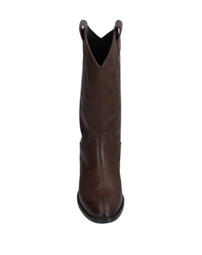 Shop Manila Grace Boots In Brown