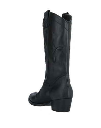 Shop Manila Grace Knee Boots In Black