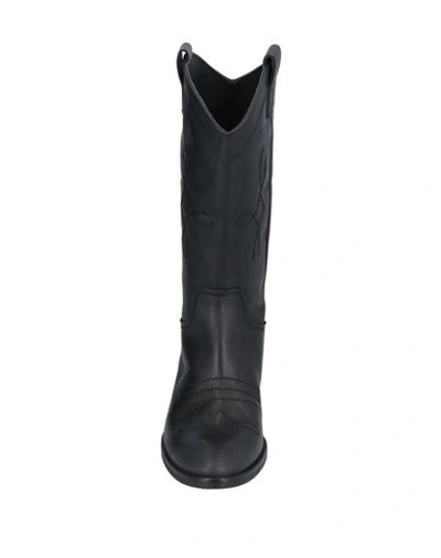 Shop Manila Grace Knee Boots In Black