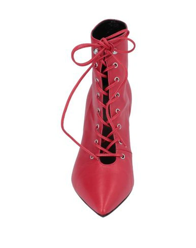Shop Anna F Ankle Boot In Red