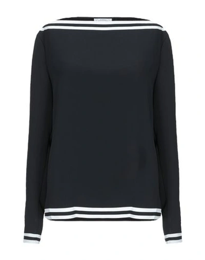 Shop Versace Blouse In Black