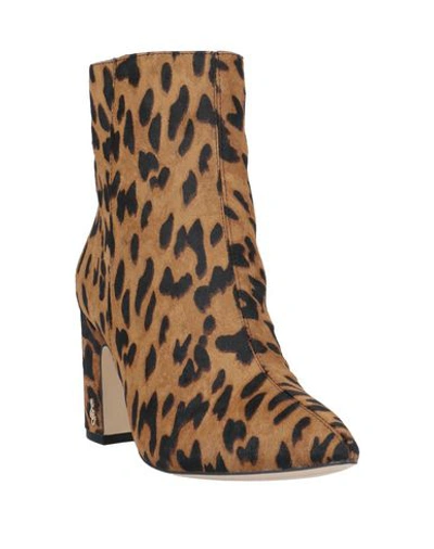 Shop Sam Edelman Ankle Boots In Camel