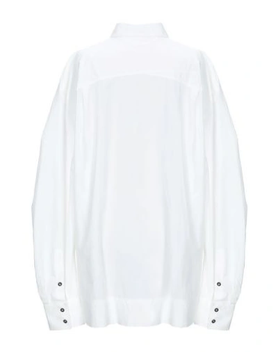 Shop Tomas Maier Shirts In White