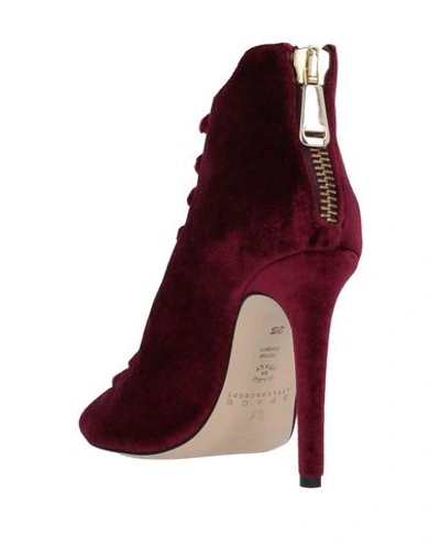 Shop Space Style Concept Ankle Boot In Maroon
