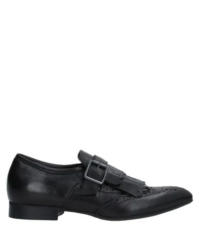 Shop Anna F Loafers In Black