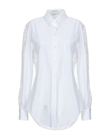 Thom Browne Lace Shirts & Blouses In White | ModeSens