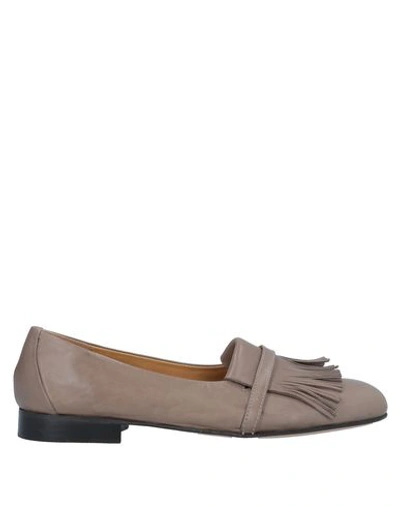 Shop Pomme D'or Loafers In Grey