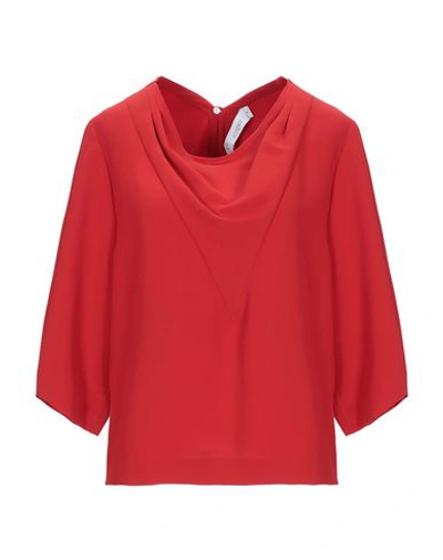 Shop Iro Blouses In Red