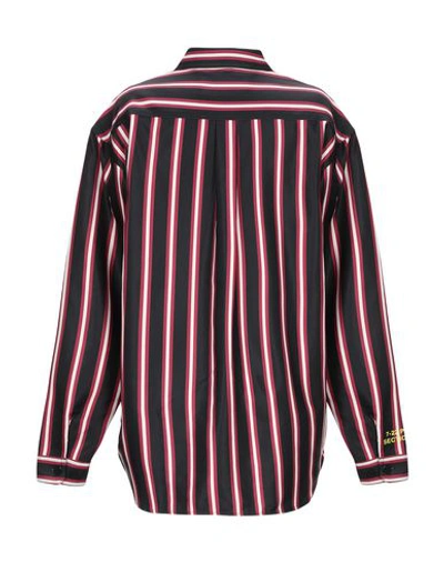 Shop Han Kjobenhavn Striped Shirt In Black