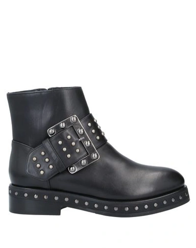 Shop Alberto Gozzi Ankle Boot In Black