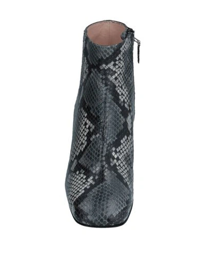 Shop Alberto Gozzi Ankle Boot In Grey