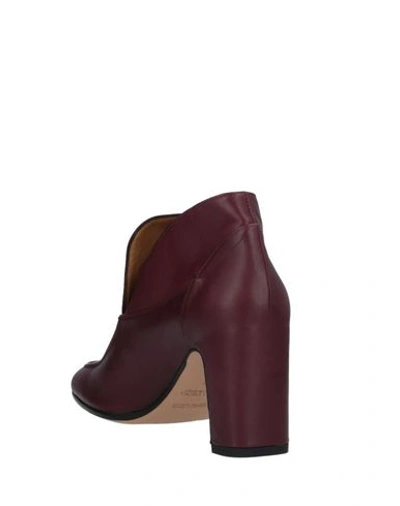 Shop Pomme D'or Ankle Boot In Deep Purple