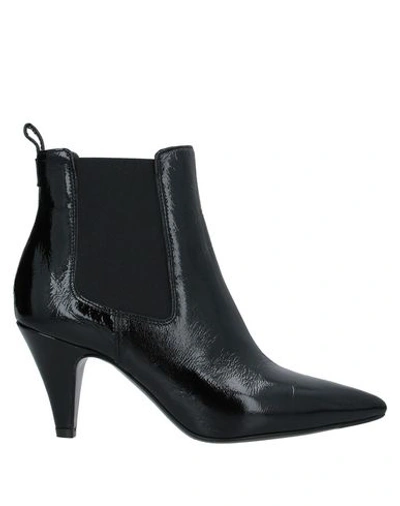 Shop Giampaolo Viozzi Ankle Boots In Black