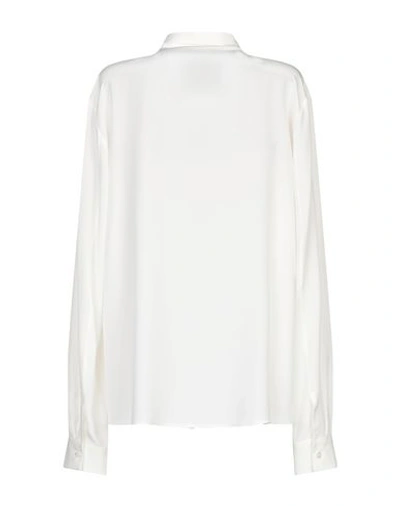 Shop Moschino Shirts & Blouses With Bow In White