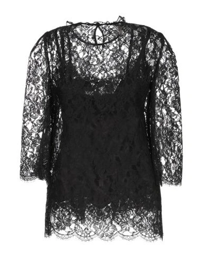 Dolce & Gabbana Blouses In Black