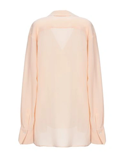 Shop Antonelli Silk Shirts & Blouses In Light Pink