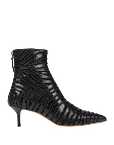 Shop Francesco Russo Ankle Boot In Black