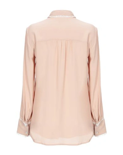 Shop Ottod'ame Shirts In Pale Pink