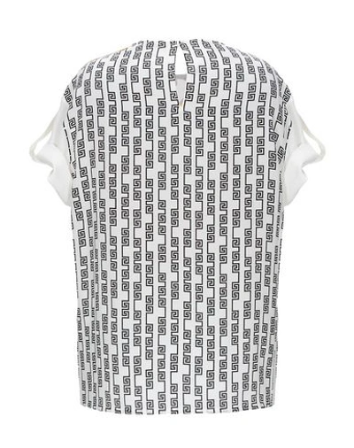 Shop Versace Blouse In White