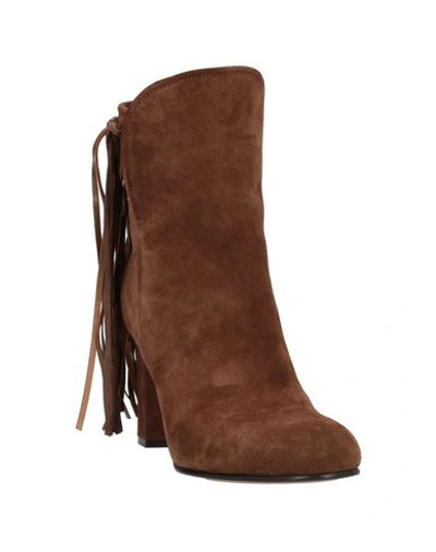Shop Etro Ankle Boots In Camel