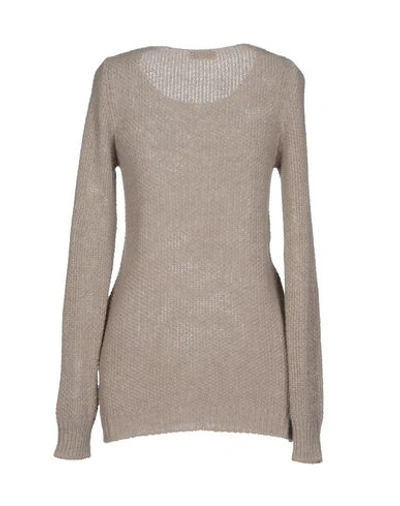 Shop Fred Perry Sweaters In Dove Grey