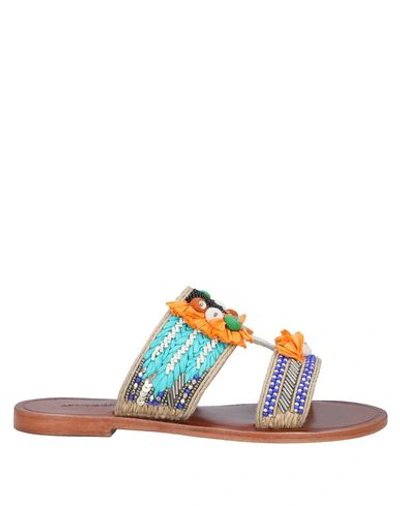 Shop Antik Batik Sandals In Beige