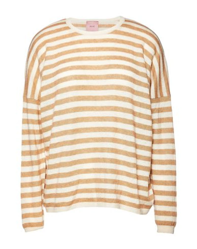 Shop Alyki Sweaters In Light Brown