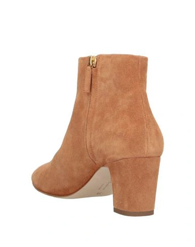 Shop Rupert Sanderson Ankle Boot In Camel